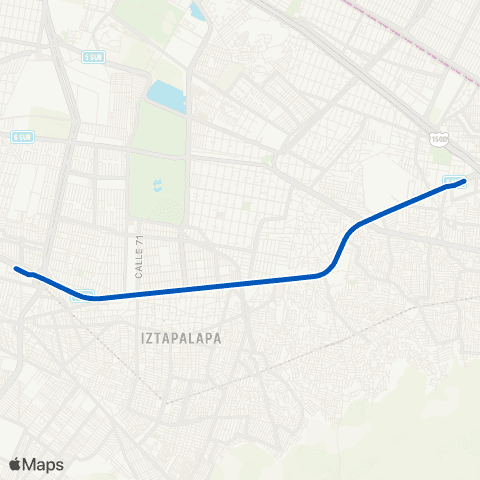 STE Constitución de 1917 - Acahualtepec map