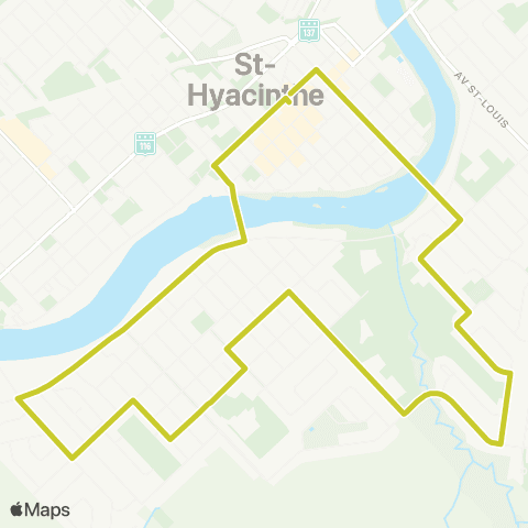 Ville de Saint-Hyacinthe La Providence map