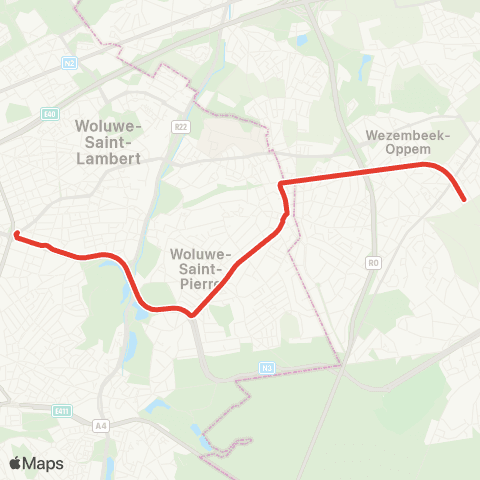 STIB Montgomery - Ban-Eik map