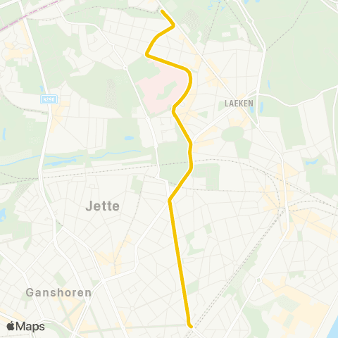 STIB Stade - Gare du Midi map