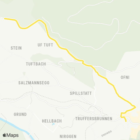 STI Bus Grindelwald, Bahnhof - Grindelwald, Oberäll map