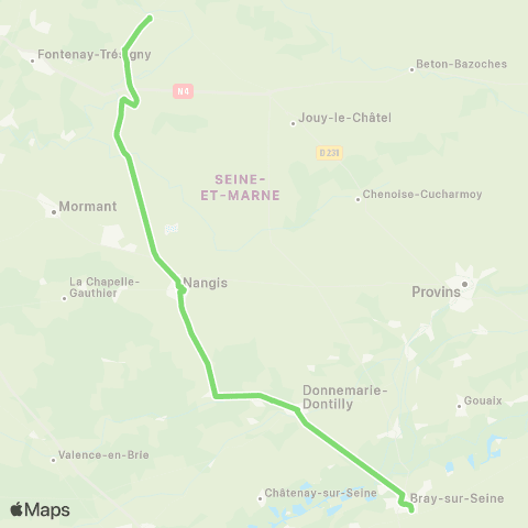 Île-de-France Mobilités La Borne Blanche <> Station de Covoiturage map