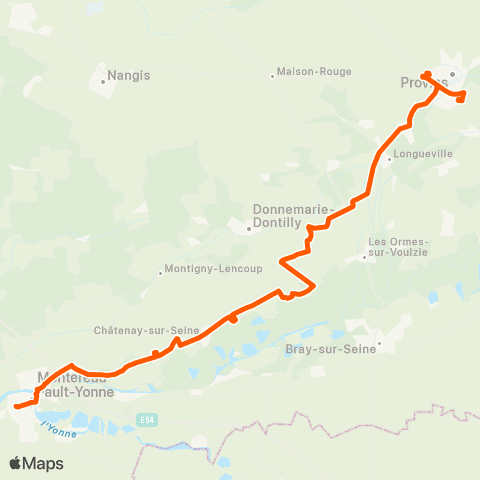 Île-de-France Mobilités Surville <> Collège Jules Verne map