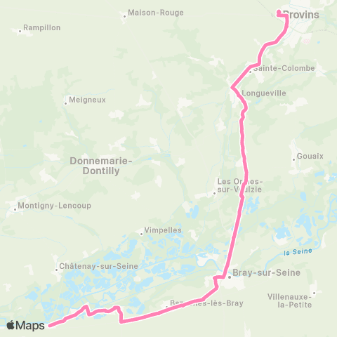Île-de-France Mobilités Mairie <> Ville Haute map