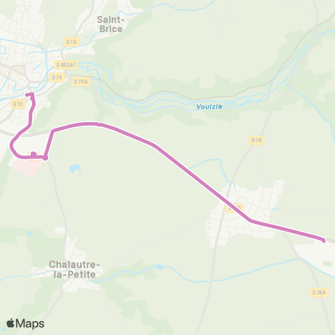 Île-de-France Mobilités Gare SNCF Quai 3 <> Quartier de Lattre map