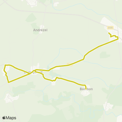 Île-de-France Mobilités Collège Nicolas Fouquet <> Mairie map