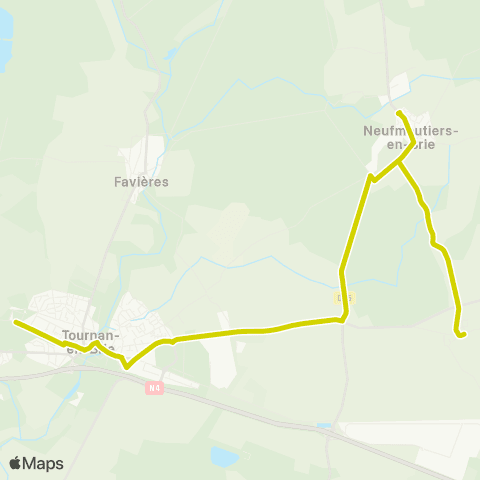 Île-de-France Mobilités Lycée Clément Ader <> Maison des Associations map