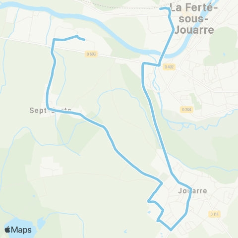 Île-de-France Mobilités Gare SNCF <> ZI le Hainault map