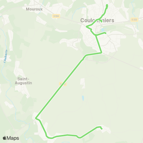 Île-de-France Mobilités Église <> Cité Scolaire map