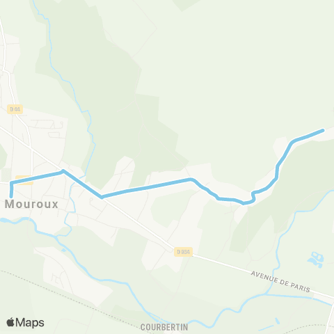 Île-de-France Mobilités Collège George Sand <> Belle Croix map