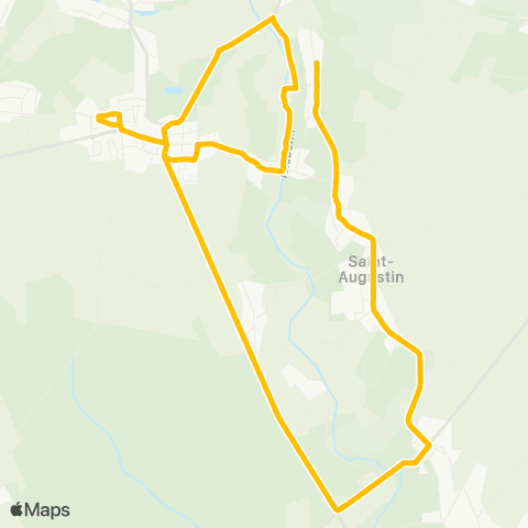 Île-de-France Mobilités Collège Louise Michel <> La Villeneuve map