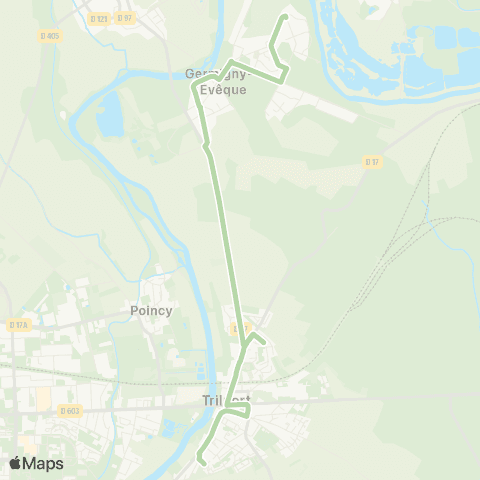 Île-de-France Mobilités Collège Bois de l'Enclumes <> Château du Vignois map