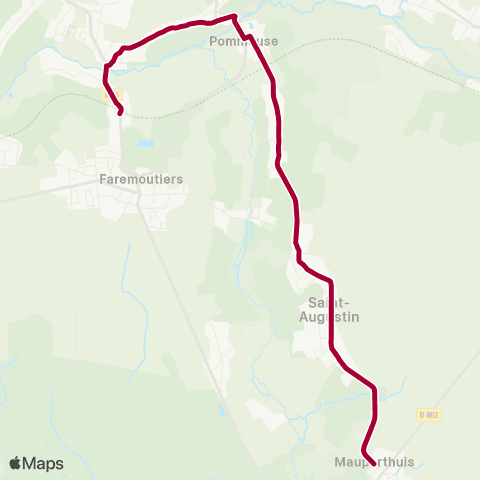 Île-de-France Mobilités Gare SNCF <> Mairie map
