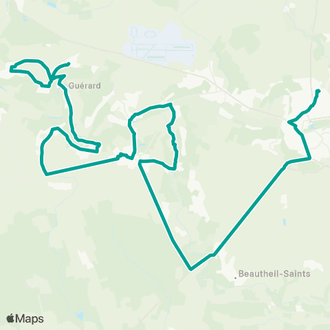 Île-de-France Mobilités Rouilly le Bas <> Cité Scolaire map