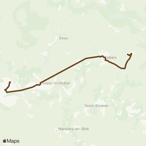 Île-de-France Mobilités Cité Scolaire Quai 2 <> Petit Marché map