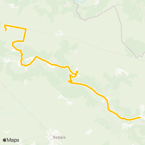 Île-de-France Mobilités Collège les Creusottes <> Gouffre du Biercy map