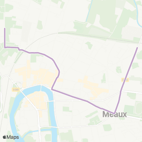 Île-de-France Mobilités Collège Parc Frot <> Grosse Pierre map