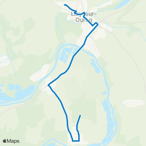 Île-de-France Mobilités Collège Camille St Saëns <> Château du Vignois map