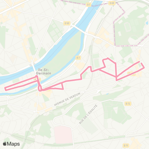 Île-de-France Mobilités Mairie d'Issy <> Mairie d'Issy map