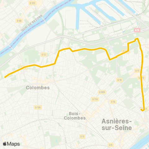 Île-de-France Mobilités Gabriel Péri - Métro <> Europe map