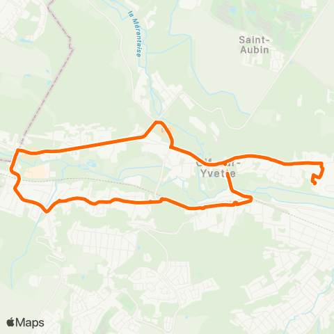 Île-de-France Mobilités Marché du Parc <> Marché du Parc map