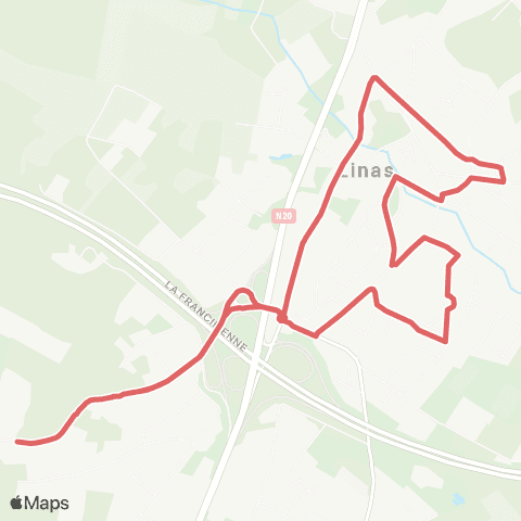 Île-de-France Mobilités Unm - Utac <> Unm-Utac map