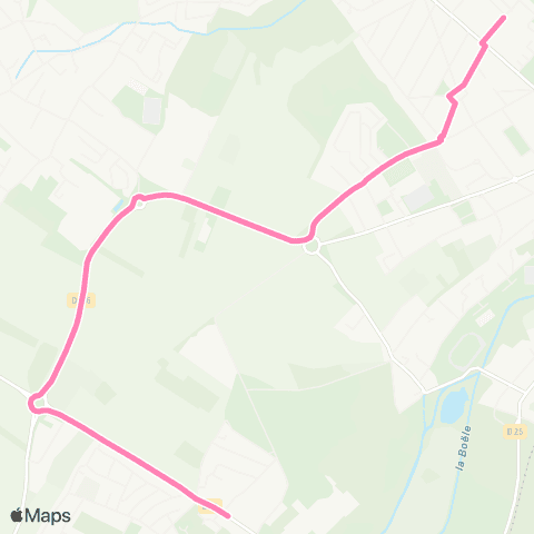 Île-de-France Mobilités Collège Maurois <> Résidence map
