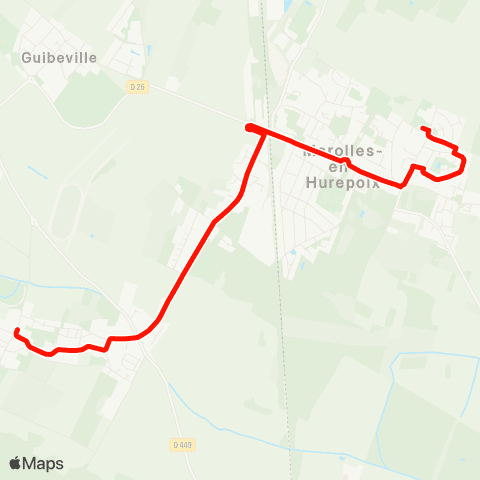 Île-de-France Mobilités Mairie <> Saint-Exupéry map