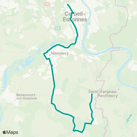 Île-de-France Mobilités Lycée <> Bouletterie / Tabac map