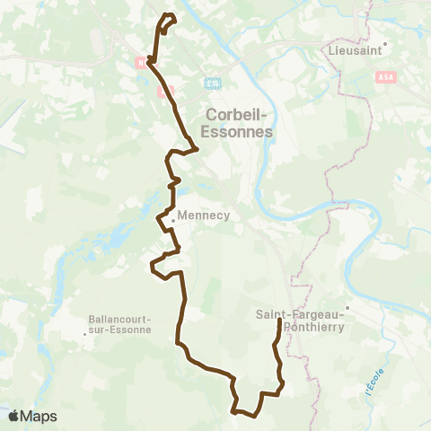Île-de-France Mobilités Lycée Baudelaire <> Bouletterie / Tabac map