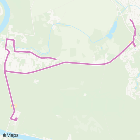 Île-de-France Mobilités Cesson Gare <> Chemin de la Justice map