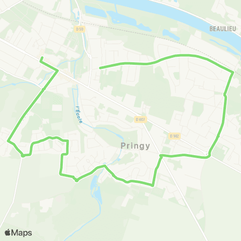 Île-de-France Mobilités Beaufils Poste <> Jean Ferrat map