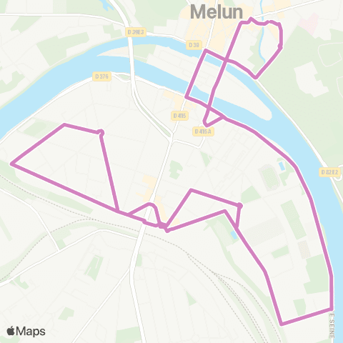 Île-de-France Mobilités Gare rout. Mail <> Gare rout. Mail Dépose map