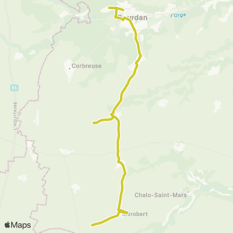 Île-de-France Mobilités Champ de Courses <> Moulineux map