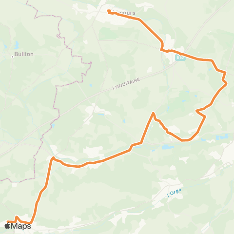 Île-de-France Mobilités La Forêt <> Monument map