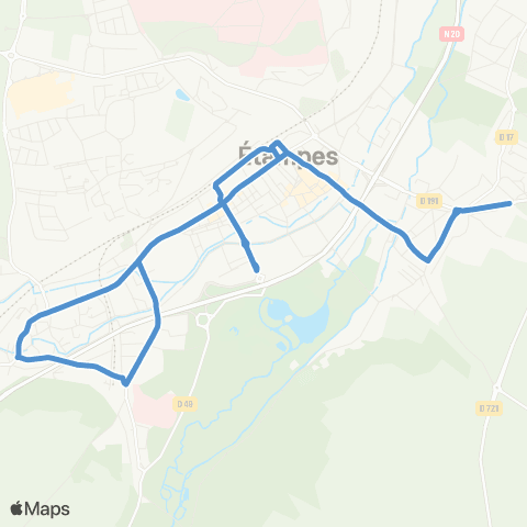 Île-de-France Mobilités Saint-Pierre <> Saint-Pierre map