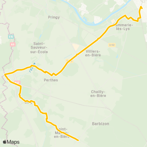 Île-de-France Mobilités Gare SNCF - Rue de l'Industrie <> Longues Raies map