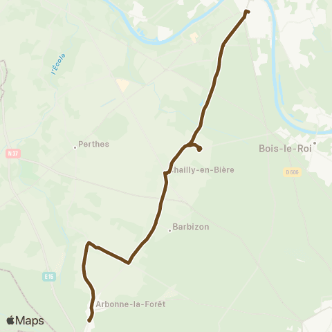 Île-de-France Mobilités Gare SNCF - Rue de l'Industrie <> Les Patis map