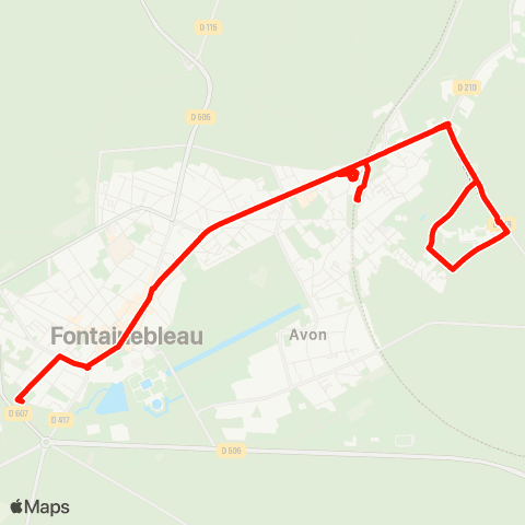 Île-de-France Mobilités Gare Routière Quai 1 <> Les Lilas map