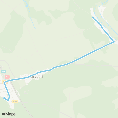 Île-de-France Mobilités Cité Scolaire <> Rue de la Source map