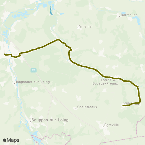 Île-de-France Mobilités Gare Carnot <> Passy map
