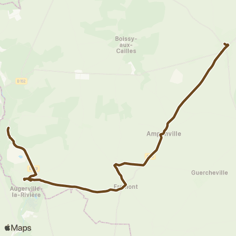 Île-de-France Mobilités Gare Routière <> Vieille Ligne map