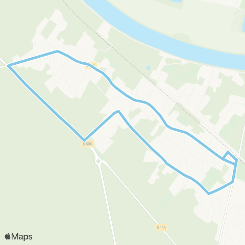 Île-de-France Mobilités Gare de Bois le Roi <> Gare de Bois le Roi map