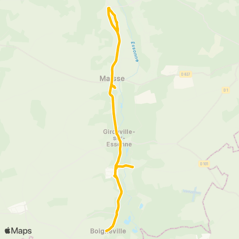 Île-de-France Mobilités Marché <> Mairie map