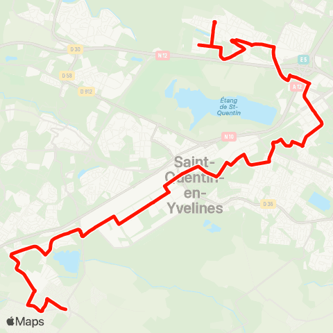 Île-de-France Mobilités Place du Mesnil <> Méliès - Croix Bonnet map