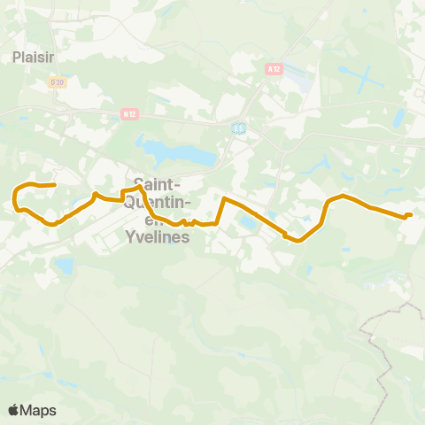 Île-de-France Mobilités Lycée Franco-Allemand / Ml King <> France Miniature map