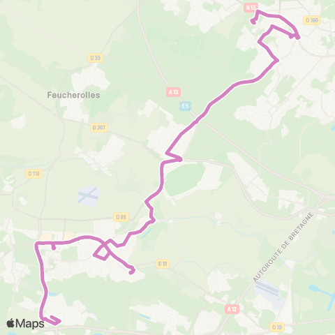 Île-de-France Mobilités Nicot / École Notre-Dame <> Pablo Picasso map