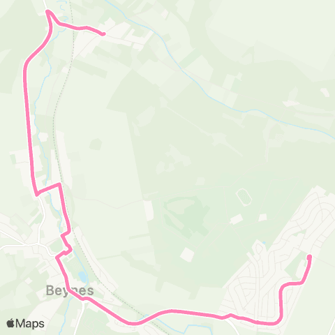 Île-de-France Mobilités Collège François Rabelais <> Maladrerie map