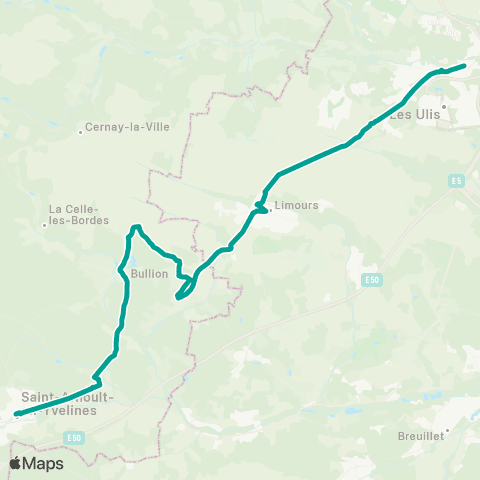 Île-de-France Mobilités Monument <> Gare d'Orsay-Ville map