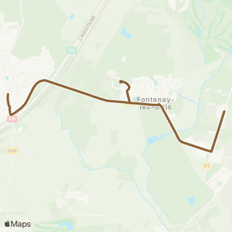Île-de-France Mobilités Place <> Collège Jean Monnet map